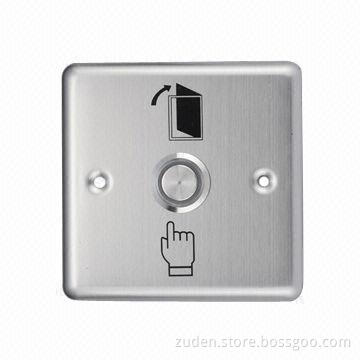 Exit Button with Automatic Reset, NC/NO Output and 500,000 Tests Mechanical Lifespan